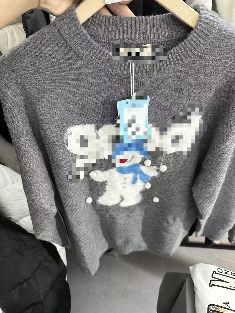 美好家 雪人毛衣 艺术家勿扰