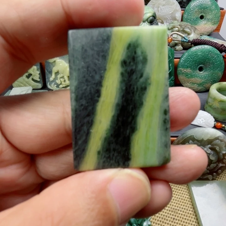 未镶嵌和田玉珠宝半成品