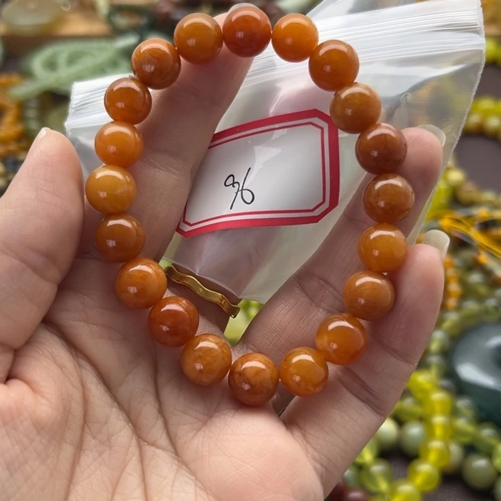 蛇纹石玉未镶嵌手链