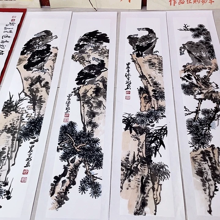 国画张圣敏先生纯手绘作品