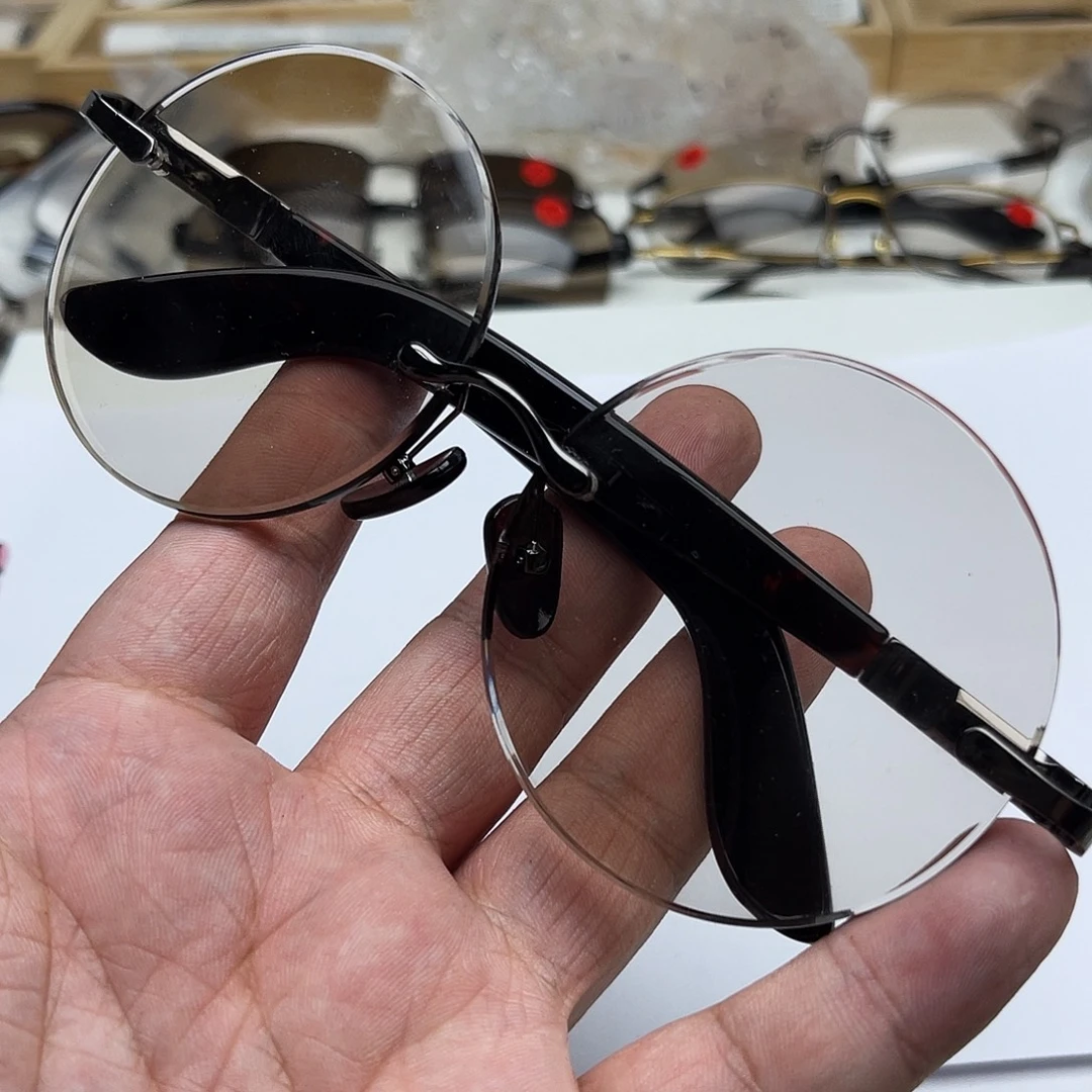 已***宏分体款天然水晶石头镜