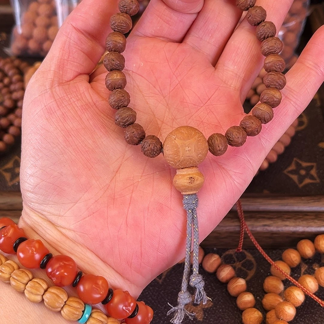 值***得吊坠凤眼菩提酸枣手持