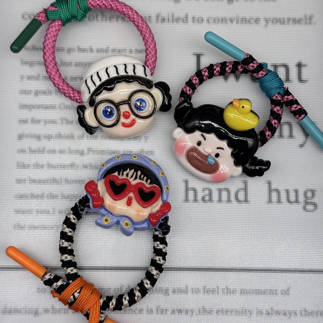 韩国ins露丝同款可爱卡通发绳201