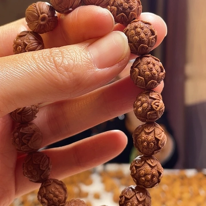 手串/手链橄榄核龙纹桃核