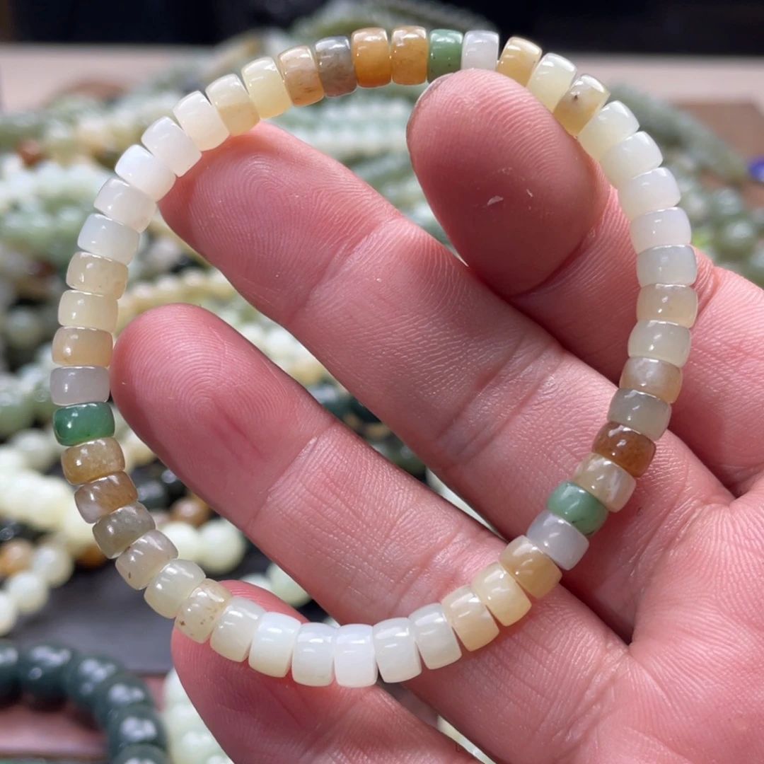 和田玉手链未镶嵌