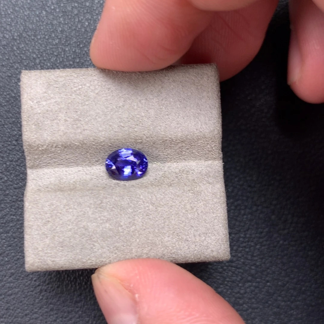 彩色蓝宝石裸石裸石1.08ct