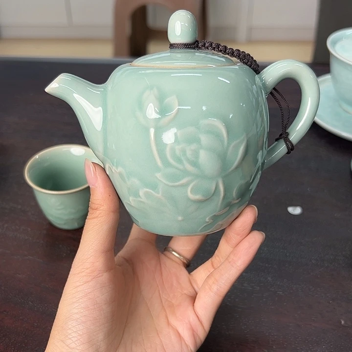 小米茶器龙泉云间青瓷