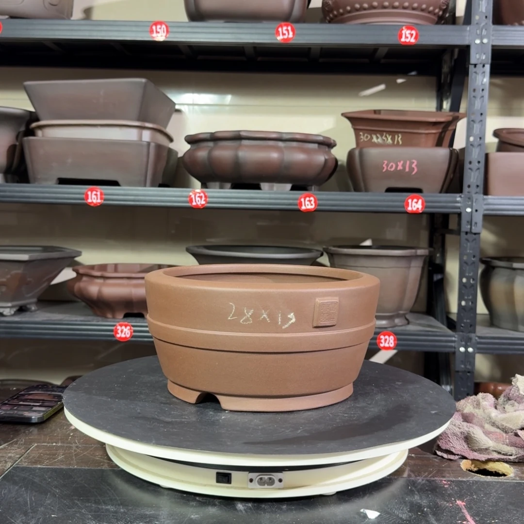 紫砂花盆呜呜我好喜欢这个