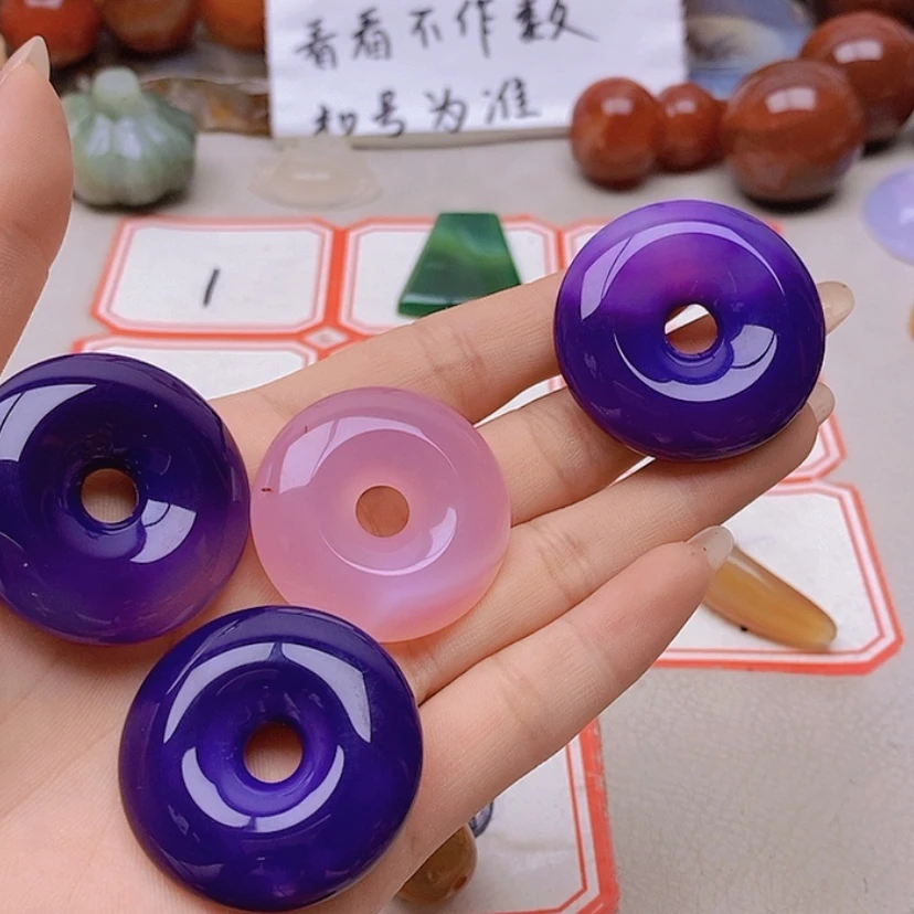 【闪购商品】未镶嵌玛瑙/玉髓珠宝半成品晴****)
