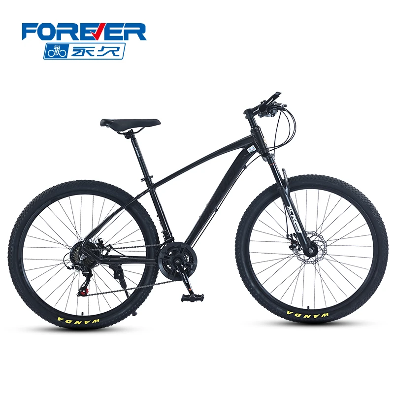 FOREVER/永久山地自行车男女学生通勤单车禧玛诺变速碟刹越野车