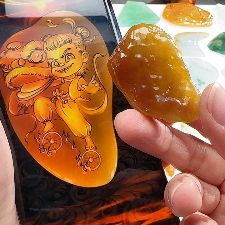 定制翡翠未镶嵌翡翠定制