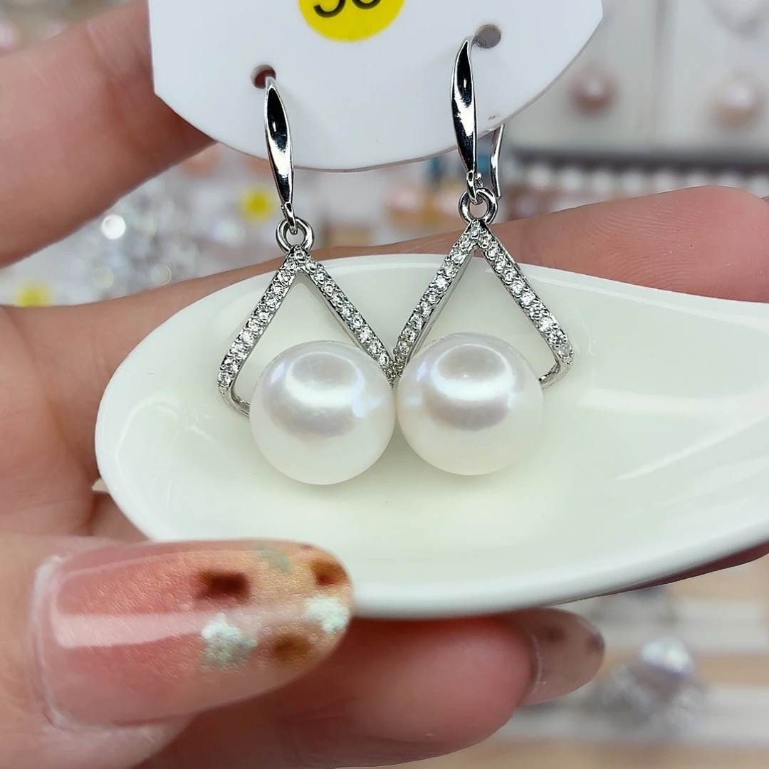 未镶嵌耳饰淡水珍珠