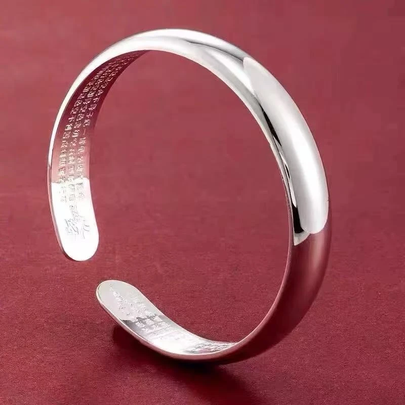 Z310-光面心经手镯-34g无礼盒