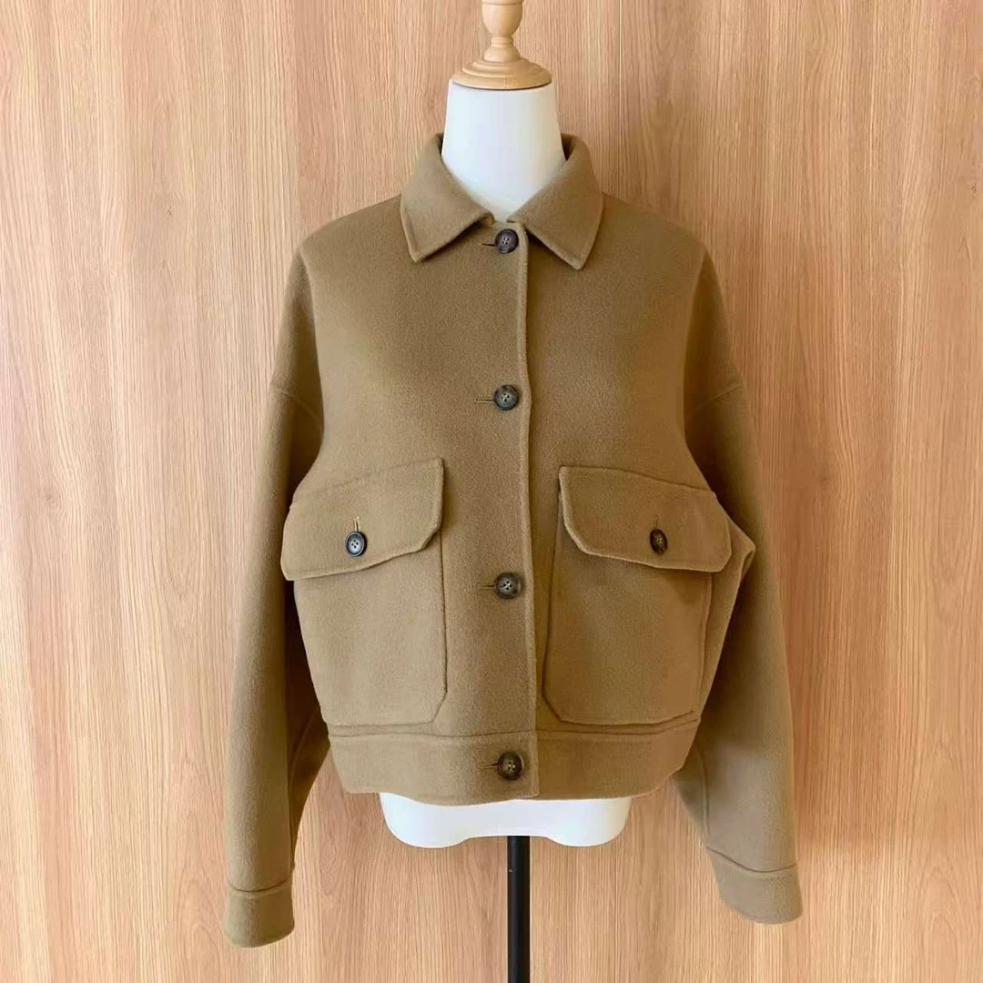 99新 MaxMara 驼色短款外套 42/43750672/代卖服务/12期免息