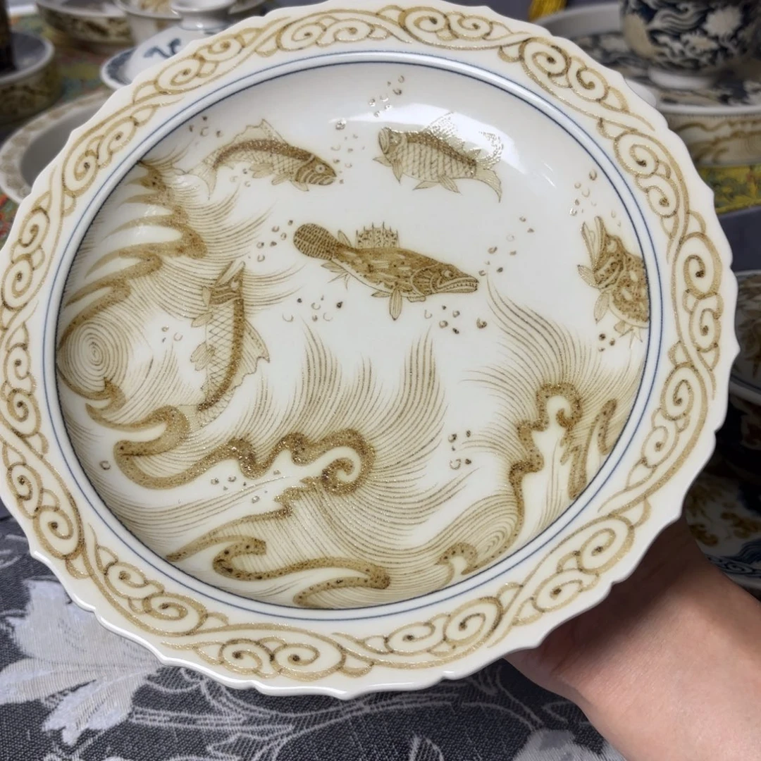 摆件景德镇手绘茶器