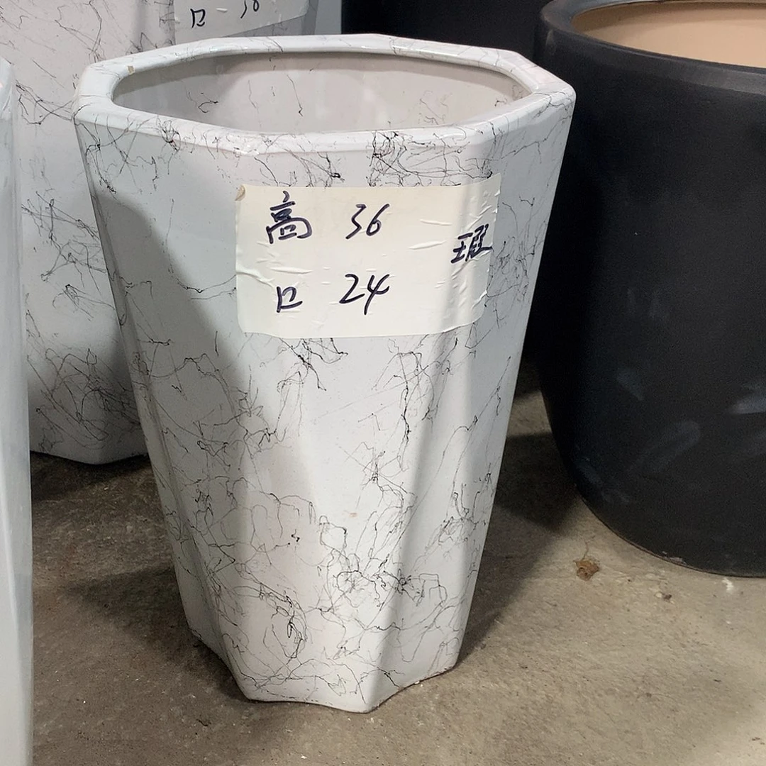 高温陶瓷花盆微瑕