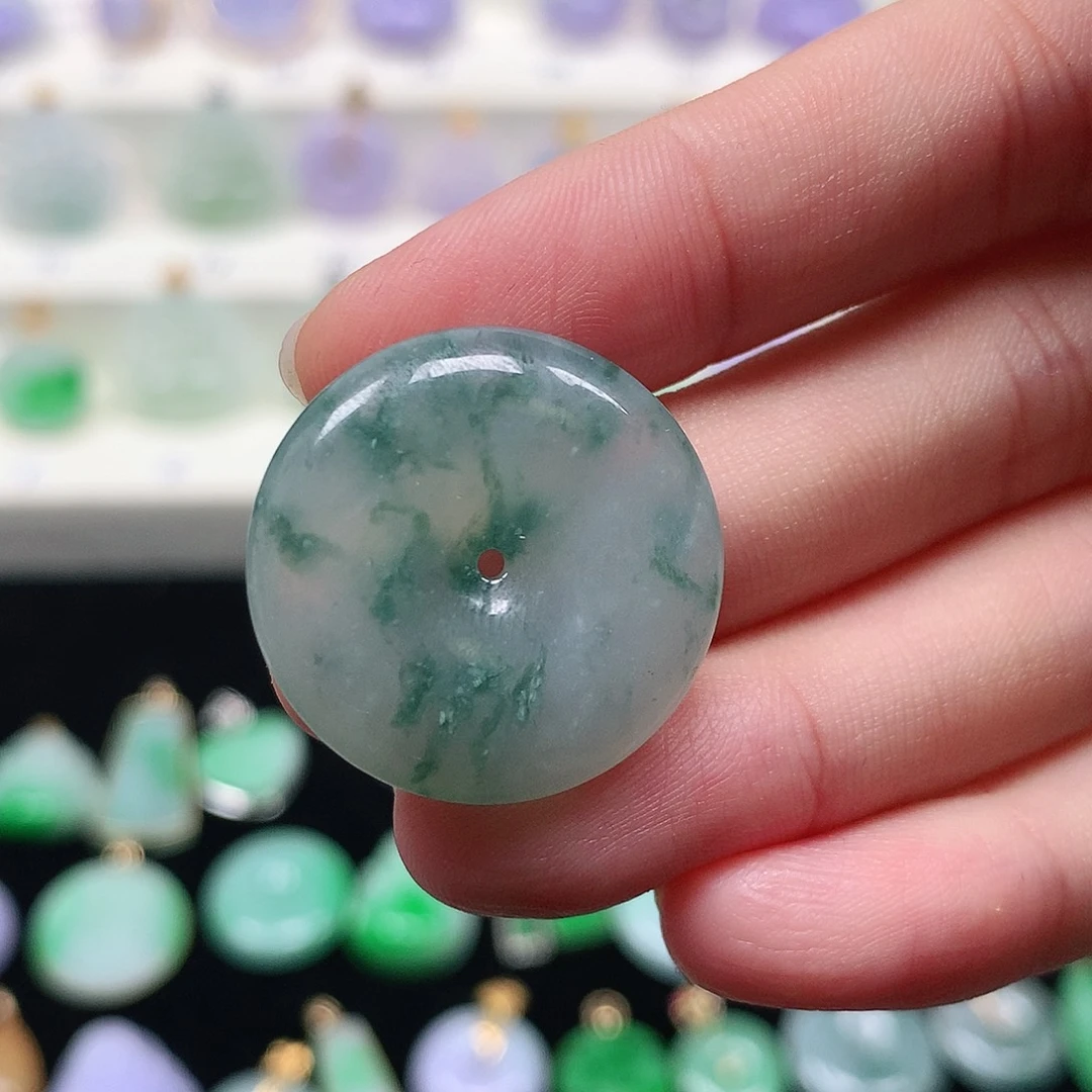 颈饰未镶嵌翡翠翡翠吊坠