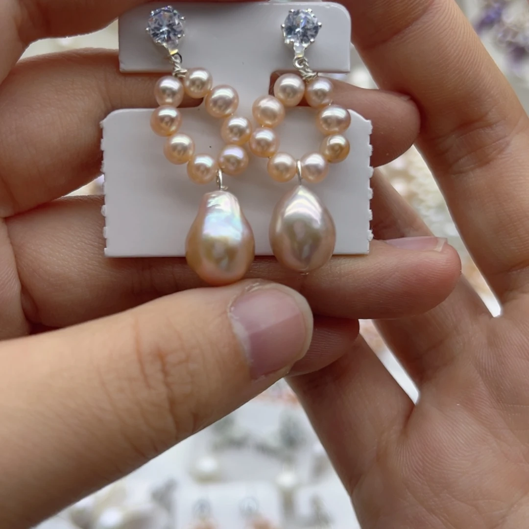 未镶嵌颈饰淡水珍珠