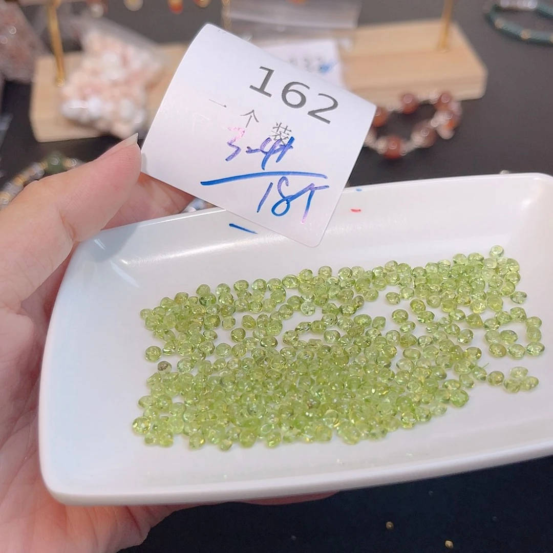 水晶珠宝半成品未镶嵌162 。