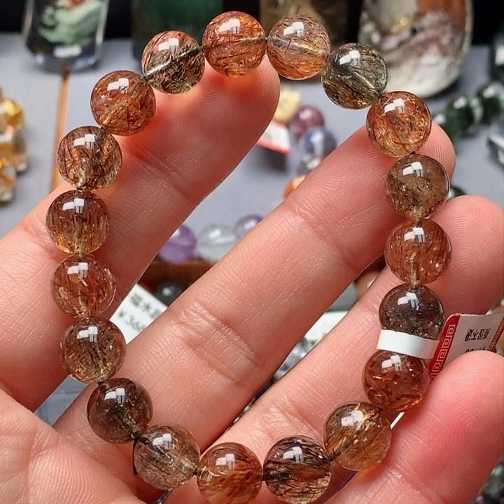 水晶手串未镶嵌天然