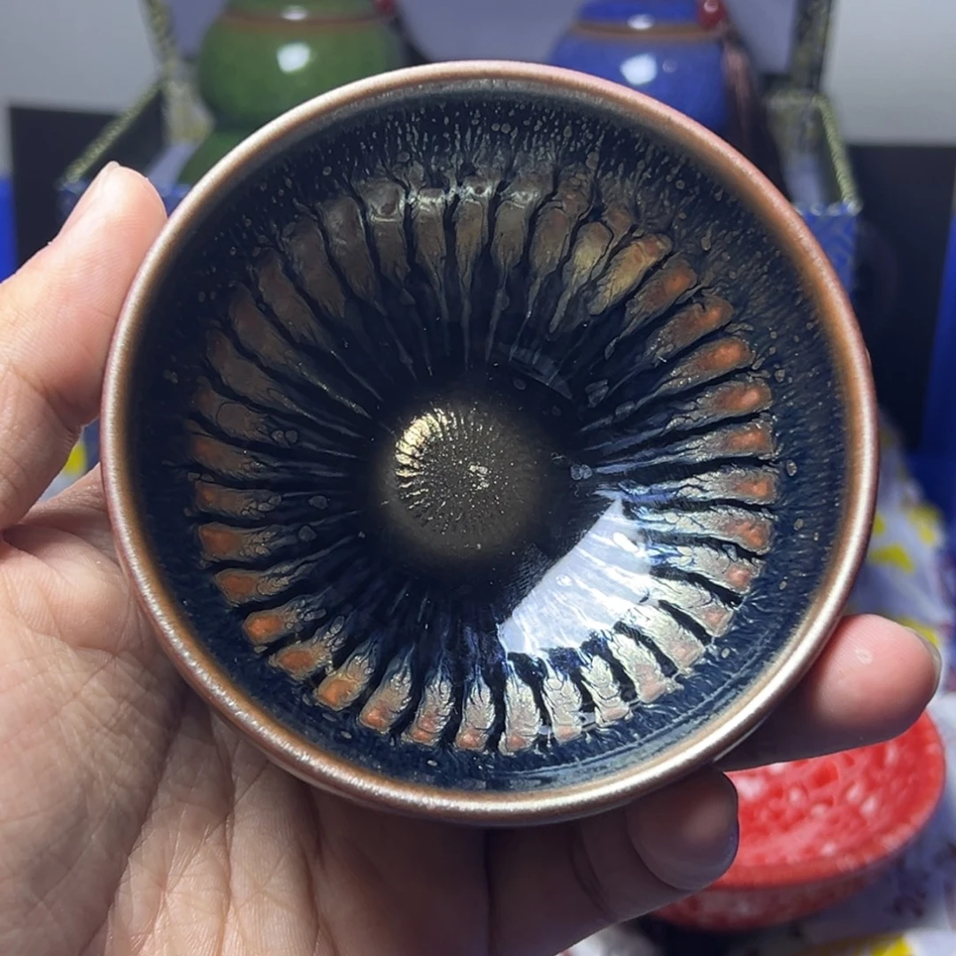 茶盏建阳建盏喝茶主人杯