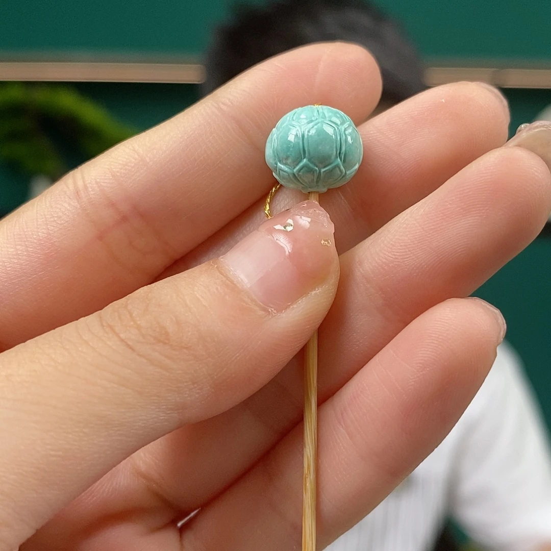 未镶嵌绿松石珠宝奇石