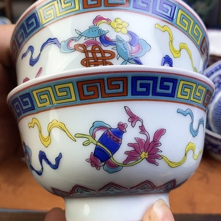 景德镇陶瓷藏式茶碗