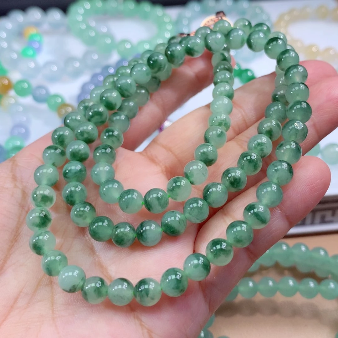 未镶嵌手链翡翠卡6.5