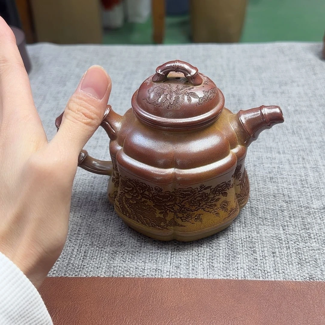 紫砂茶壶民间手艺人全手工制作