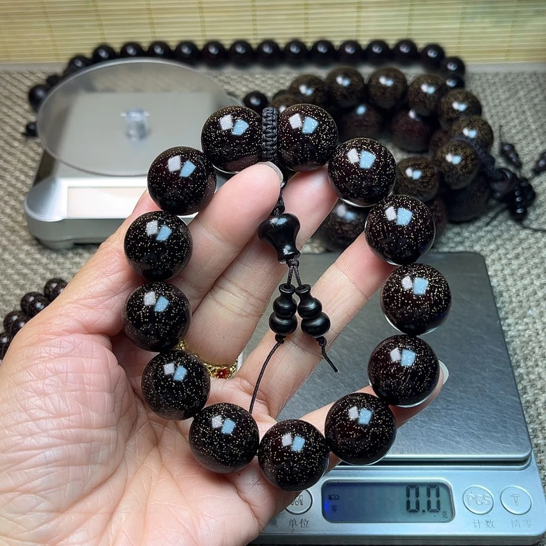 檀香紫檀（小叶紫檀）1.8 13颗 爆星