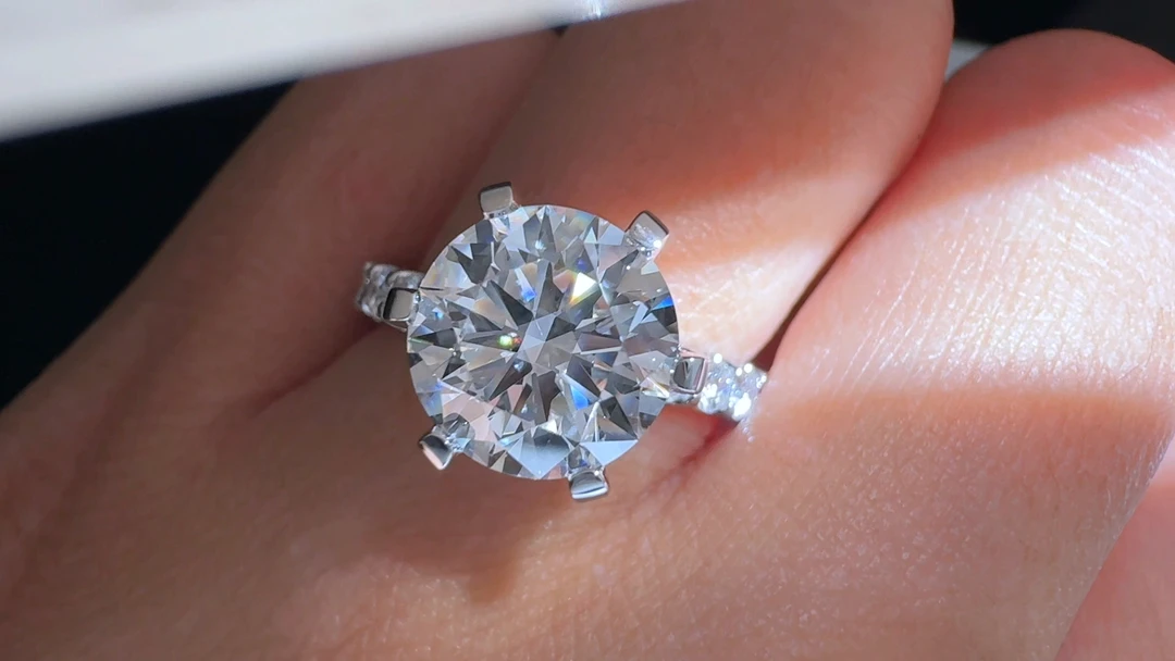 实验室培育钻石IGI 3.01 E VS1 白月光钻戒，顺丰包邮