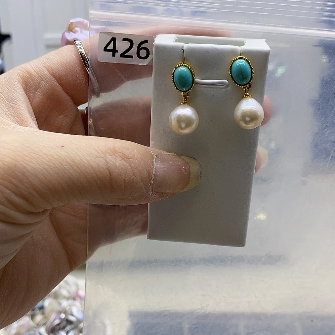 颈饰合金淡水珍珠