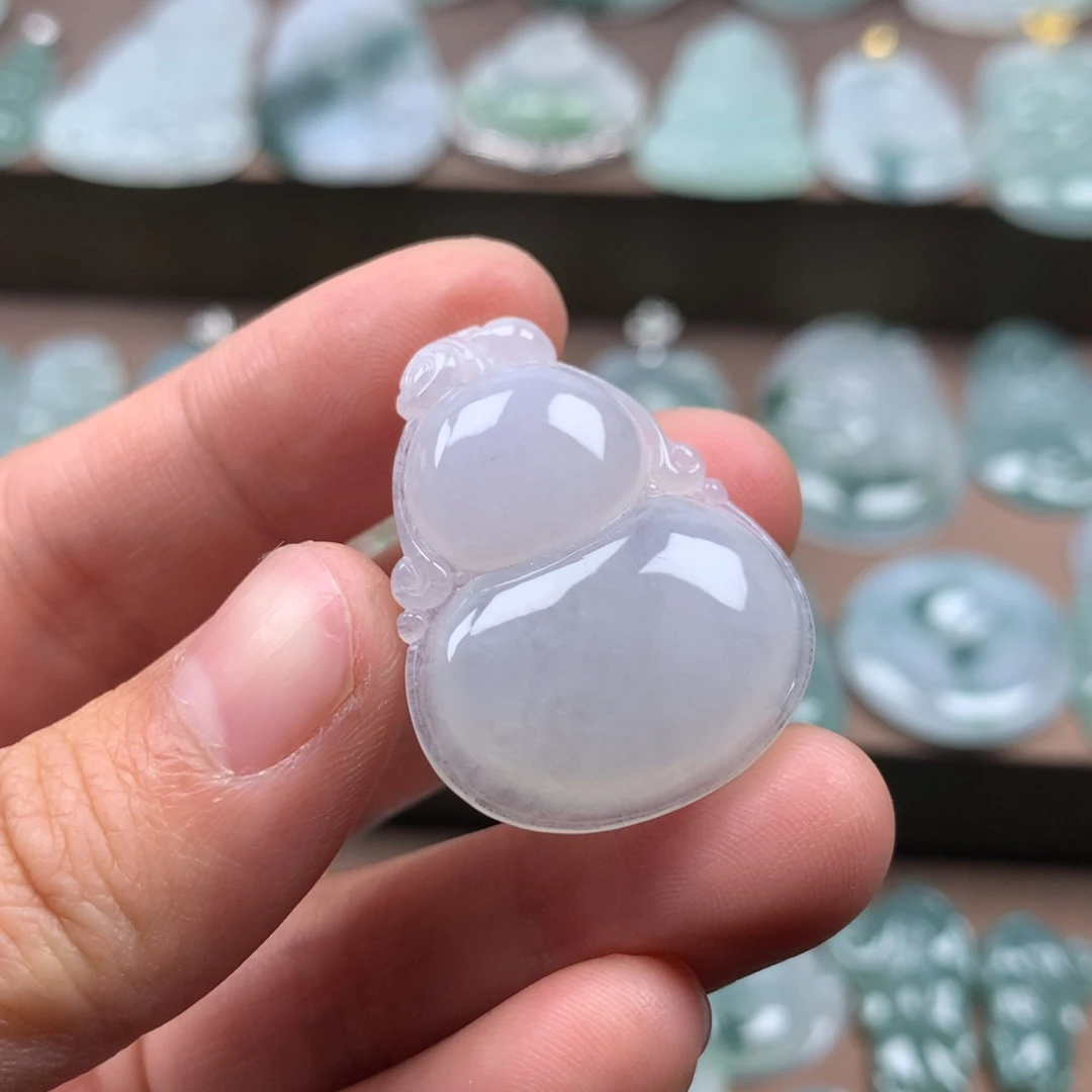 颈饰未镶嵌翡翠天然翡翠