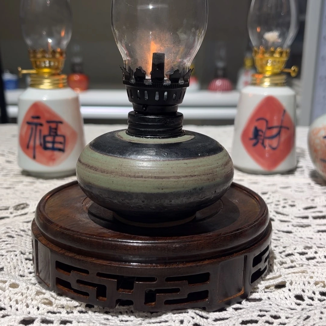 摆件景德镇陶瓷香薰灯