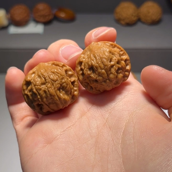 把件文玩核桃官帽100