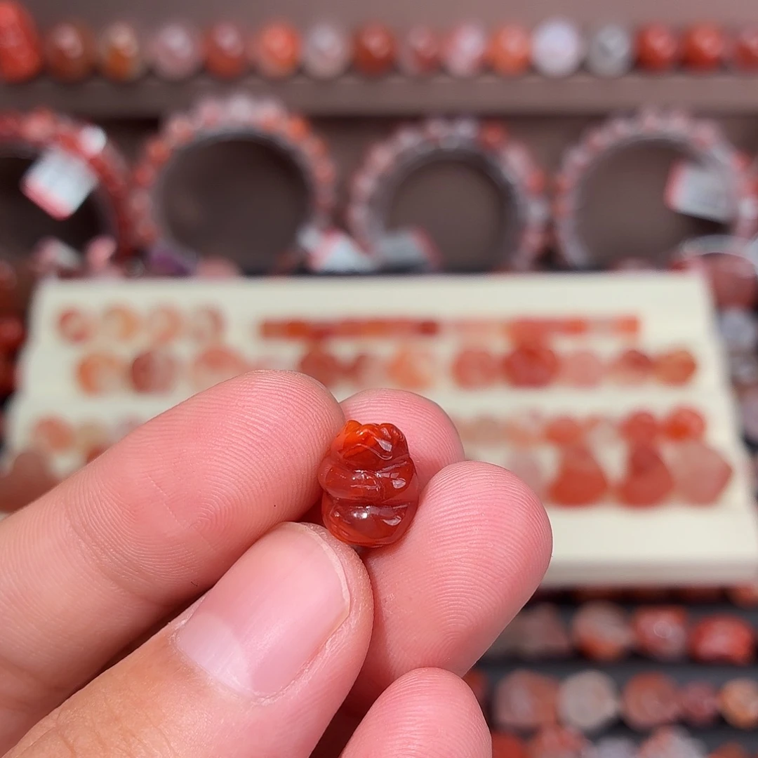 未镶嵌川料南红玛瑙青蛙1