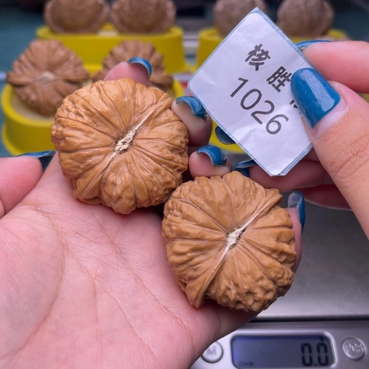 把件文玩核桃南瓜墩44.1026