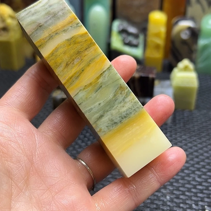 王***军青田石印章石印章石