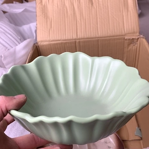 盘陶瓷制品满25拼单发货默认微瑕