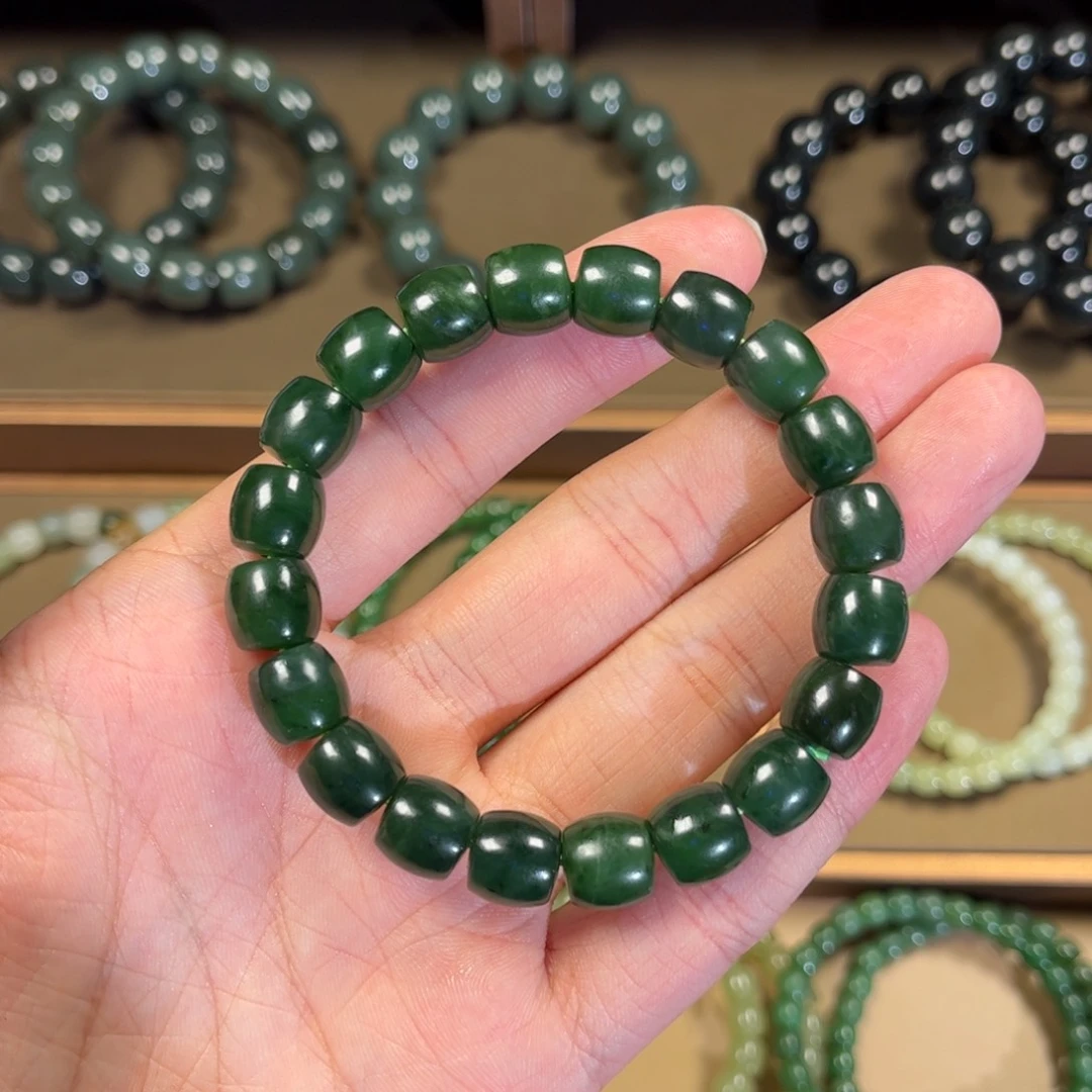 手串未镶嵌和田玉踏*