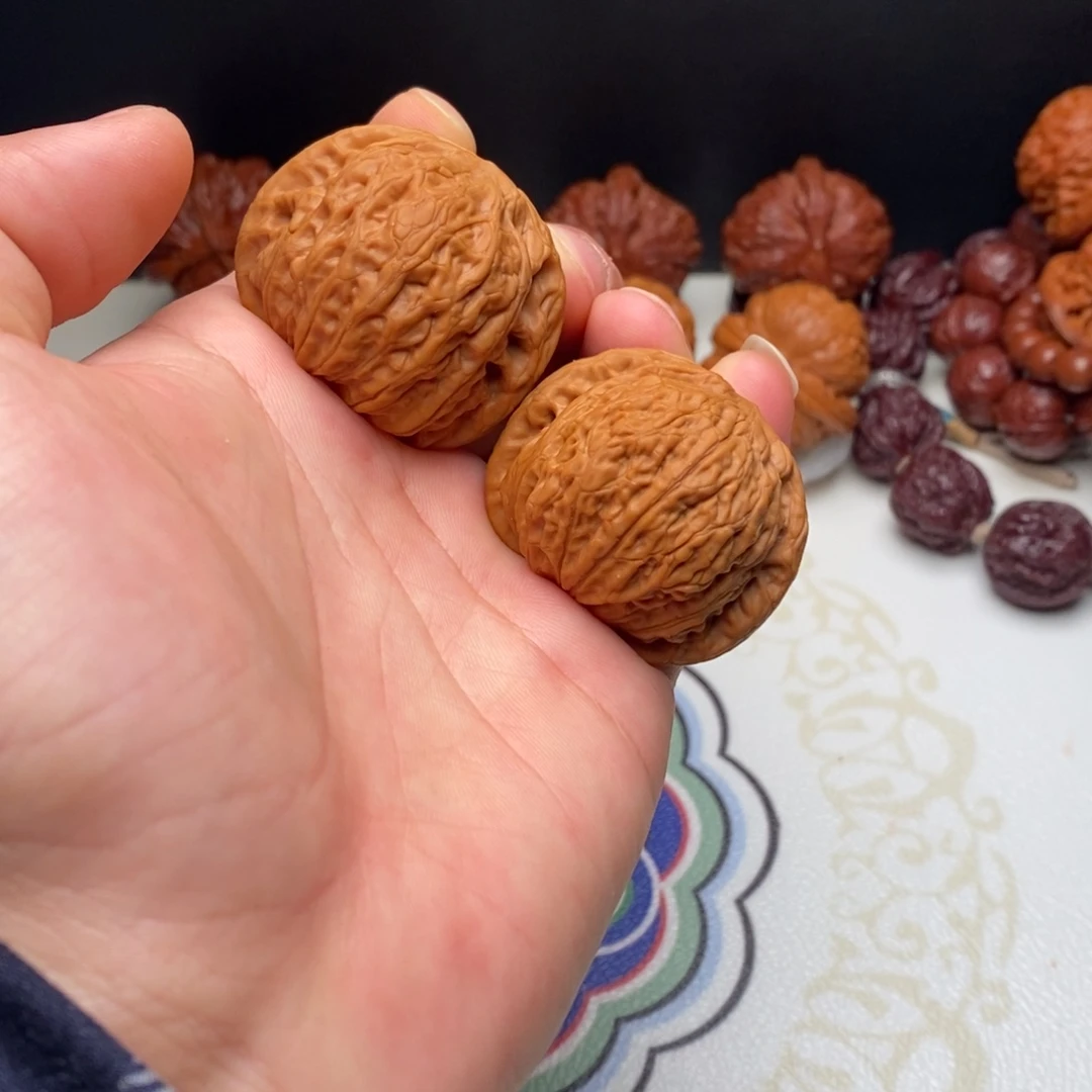 文玩核桃把件41全品铁锤