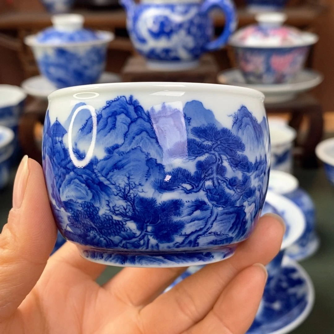 杯景德镇陶瓷手工手绘