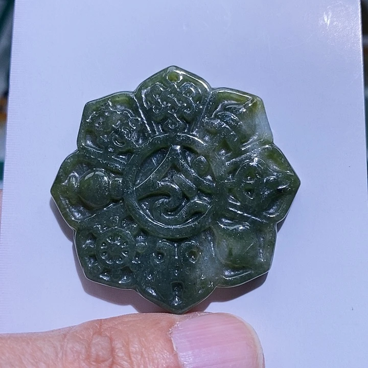 吊坠(不含链)未镶嵌翡翠挂件