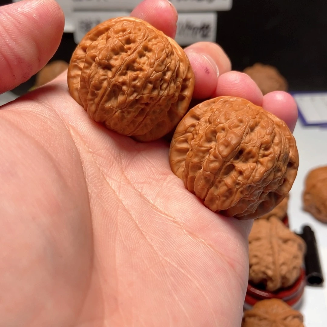 吊坠文玩核桃血麒麟39尺16