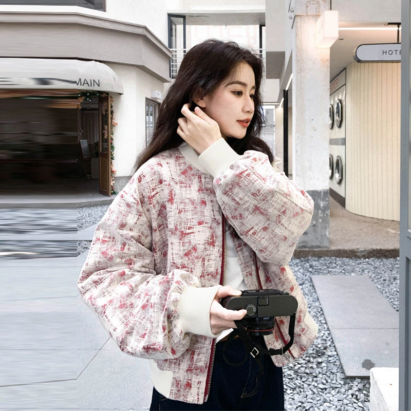 甜酷风棒球服外套女2025早春新款可盐可甜韩系简约学院风短款夹克