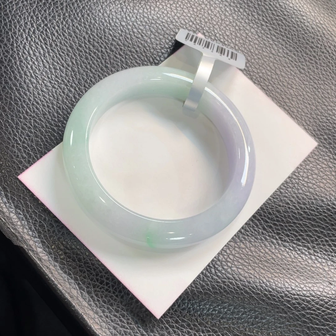 翡翠未镶嵌手镯110号 54正圈