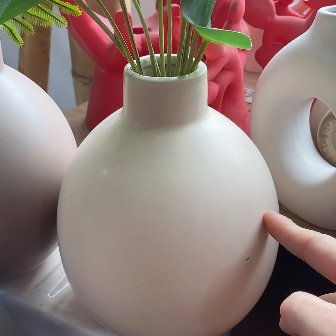 杯子陶水培陶盆无孔 瑕疵介意勿拍