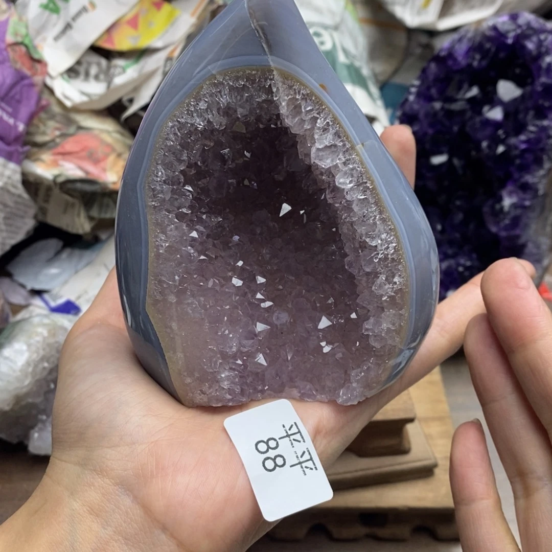 未镶嵌珠宝半成品紫晶