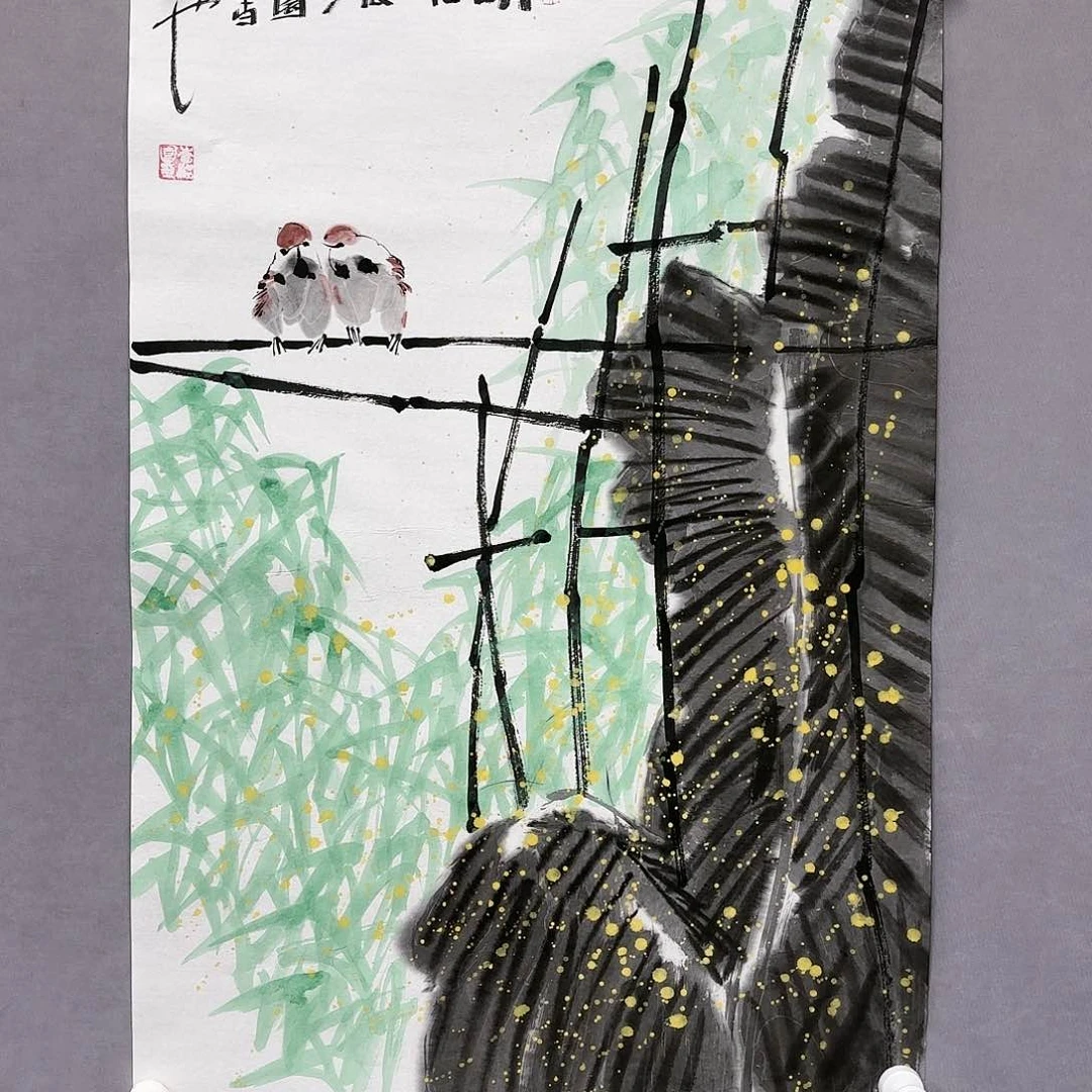 国画国画纯手绘作品请放心去藏