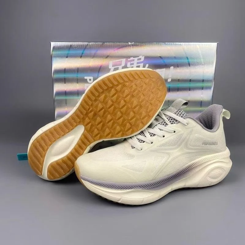 减震跑鞋休闲鞋厚道跑步鞋超轻运动鞋男女2025新款鞋跳操鞋减震鞋